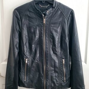 Worthington Women's Large Leather Jacket